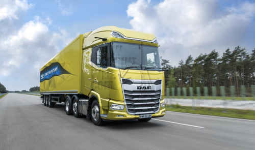De New Generation DAF XG+ truck heeft 330 millimeter extra lengte